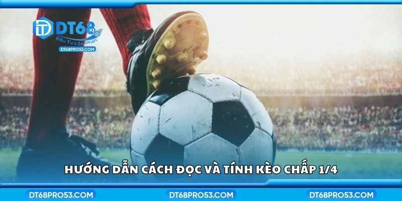 Hướng dẫn cách đọc và tính kèo chấp 1/4