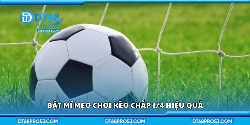 Bật mí mẹo chơi kèo chấp 1/4 hiệu quả