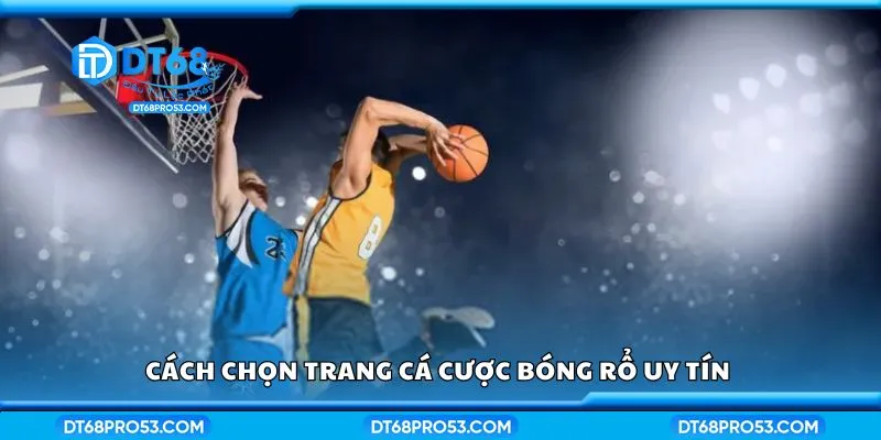 Cách chọn trang cá cược bóng rổ uy tín