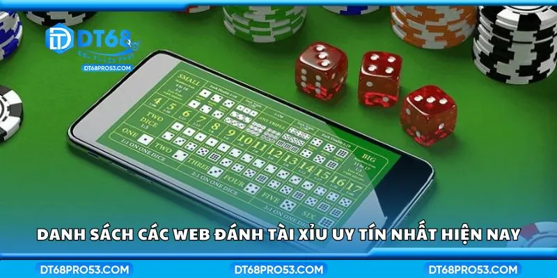 Danh sách các web đánh tài xỉu uy tín nhất hiện nay