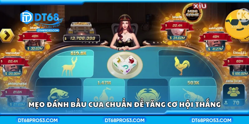 Tips đánh Bầu Cua chuẩn để tăng cơ hội thắng